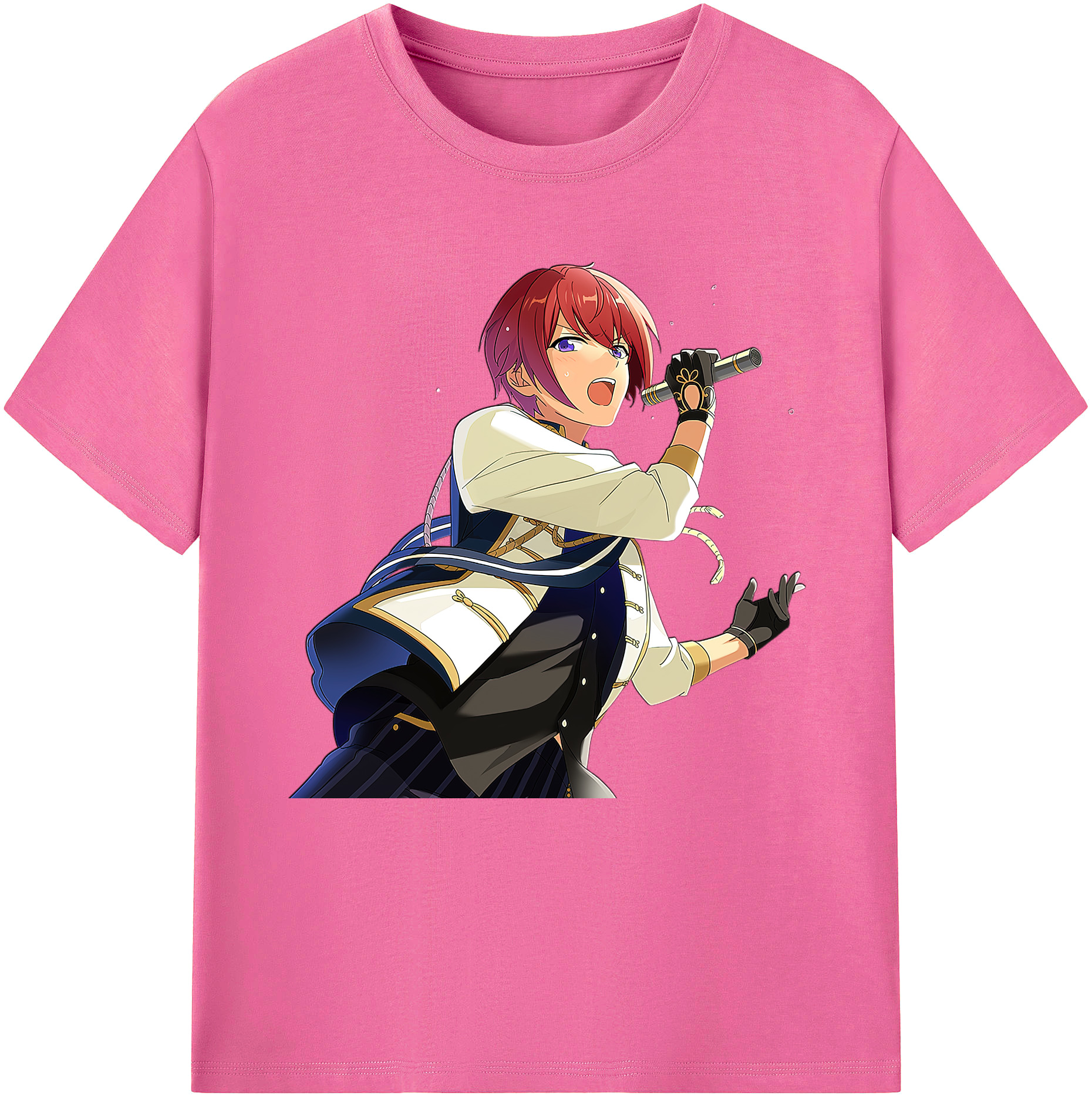 （画像用） あんさんぶるスターズ! Ensemble Stars レディースカジュアルプリントTシャツ（綿100％）